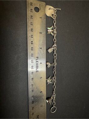 Sterling Silver Charm Bracelet